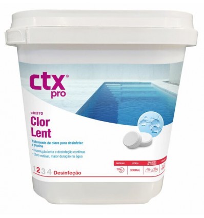 CTX-370 Cloro Lento Pastilhas 250g 