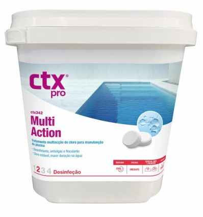 CTX-342 Cloro Multiação Pastilhas 200g