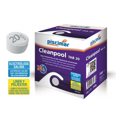 Piscimar PM-663 Cleanpool TAB 20